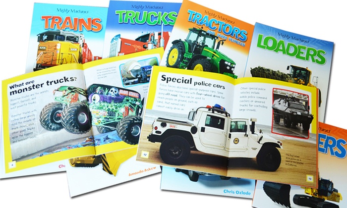 Mighty Machines Book Bundle | Groupon Goods