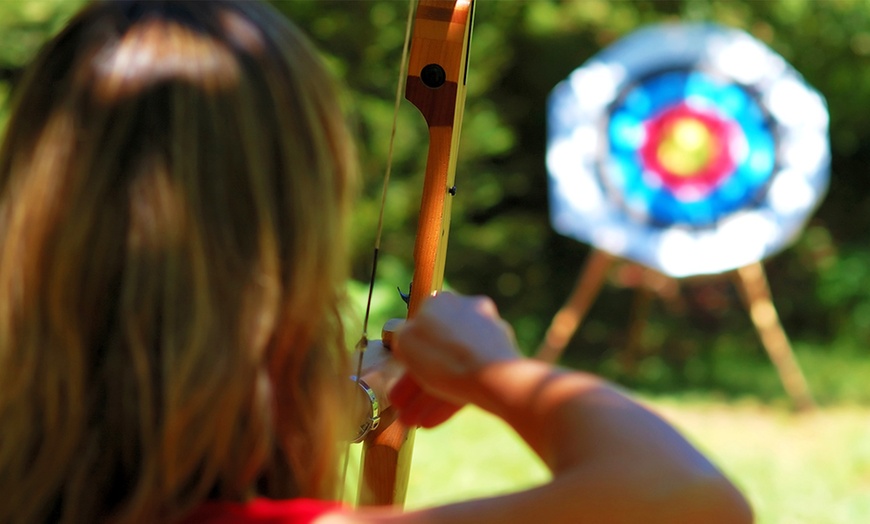 Image 1: Archery or Rifle Shooting For Two