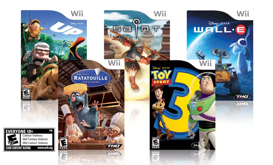 Wii Bundle of 5 Kids Games. Free Returns. - Primary Image
