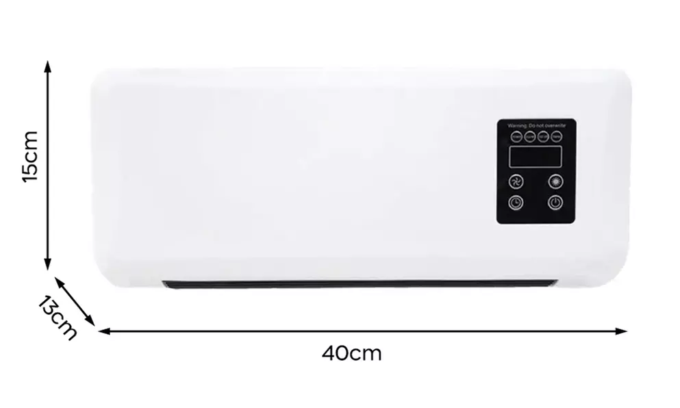 Elektrische wandverwarming