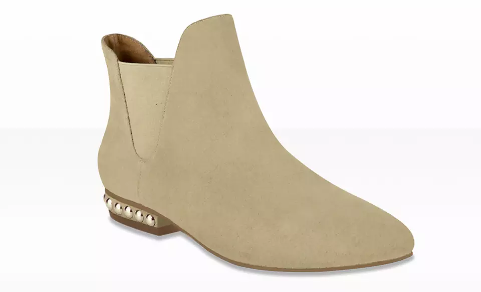 ABS by Allen Schwartz Women's Flat Leather Knee-High Boots or Flat Suede Booties from $76.99–$109.99. Free Returns. - Second Medium