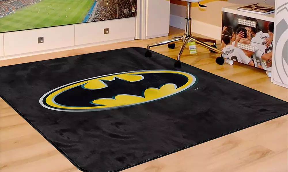 Batman and Superman Area Rugs (4'x6') - Second Medium