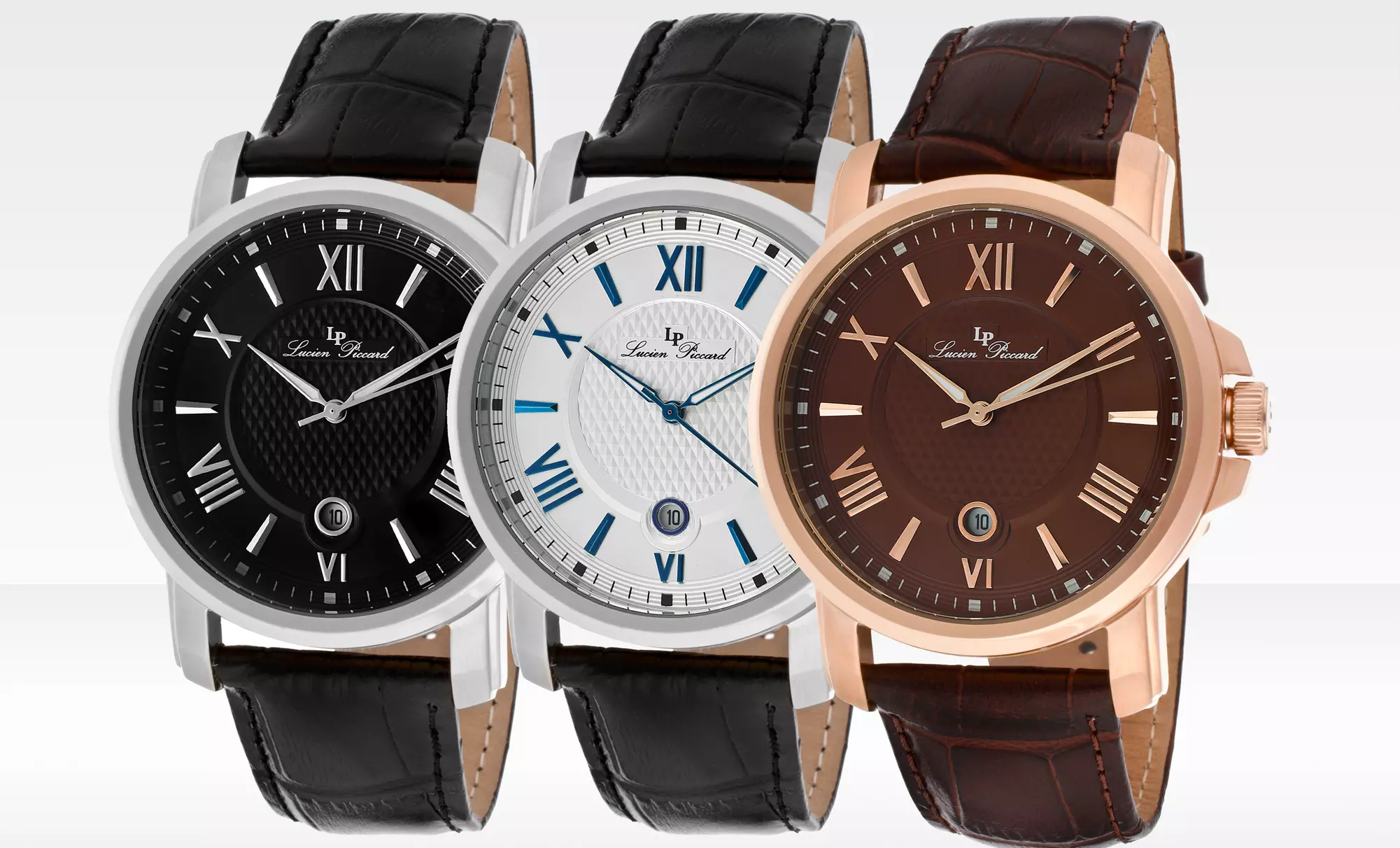 Lucien Piccard Men's Cilindro Watches. Multiple Colors Available. Free Returns. - Primary Image
