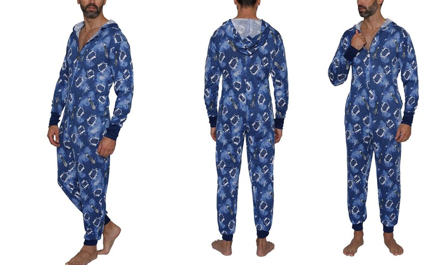 Doctor Who Men's Sleepwear Pajama Onesies and Pajama Pants | Groupon