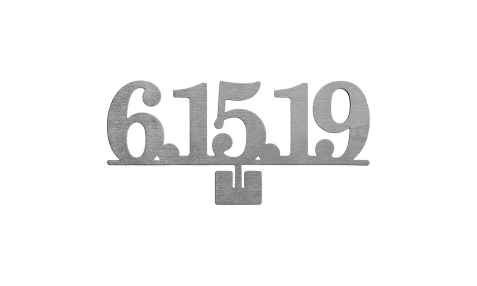 Metal Custom Anniversary or Special Date (Up to 54% Off) - Second Medium