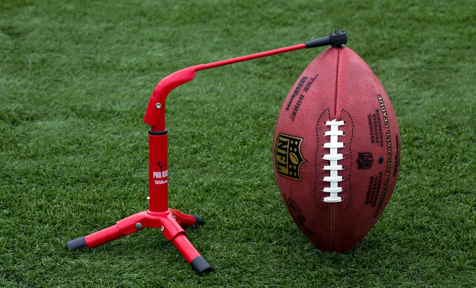Wilson Pro Kick Football Holder. Free Returns. - Primary Image