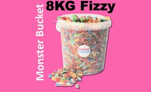 50% Off Monster Gummy Sweet Bucket or Fizzy Sweet Bucket