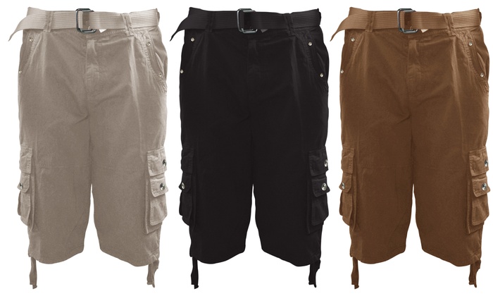 lightweight cotton cargo shorts