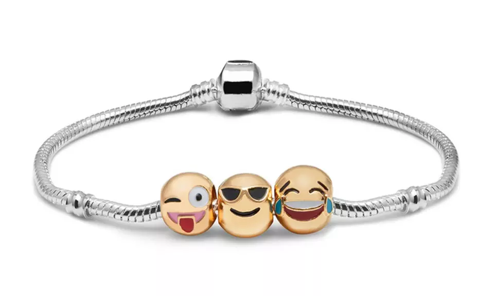 Interchangeable Emoji Charm Bracelets. Multiple Options Available. - Second Medium