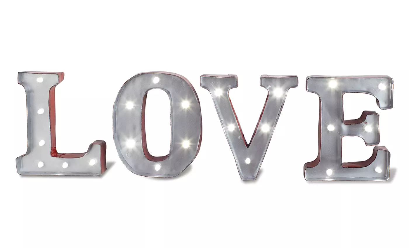 LED LOVE Marquee Sign - Second Medium