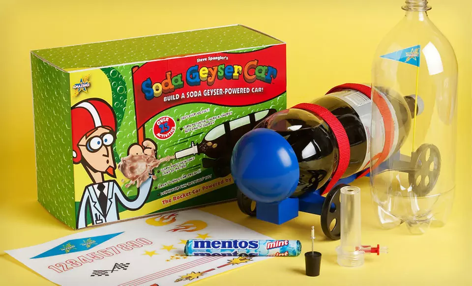 $19 for a Be Amazing Soda Geyser Car Science Kit ($25 List Price). Free Shipping and Free Returns. - Primary Image