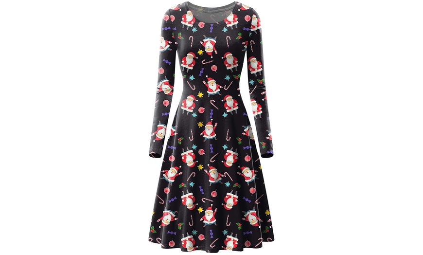 Image 13: Christmas Swing Dress