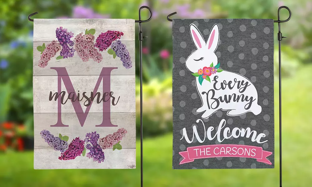 Personalized Garden Flag from Personalized Planet (Up to 44% Off) - Primary Image