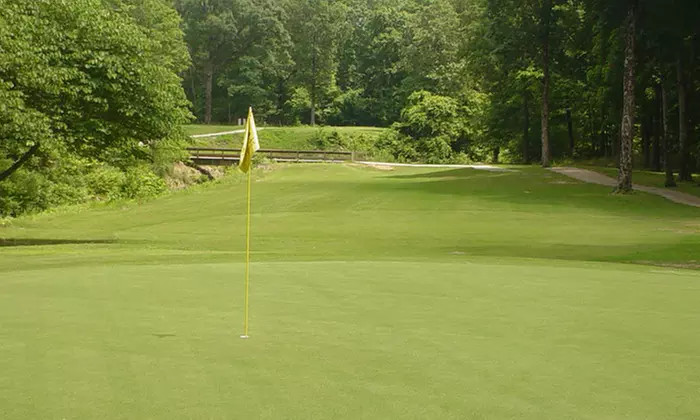18-Hole Round of Golf for Two or Four Including Cart and Range Balls at Cedar Creek Golf Course (Up to 50% Off) - Primary Image