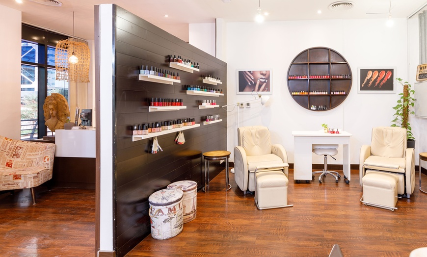 Image 1: Manicure and Pedicure at Tang And Mora Hair Design And Spa