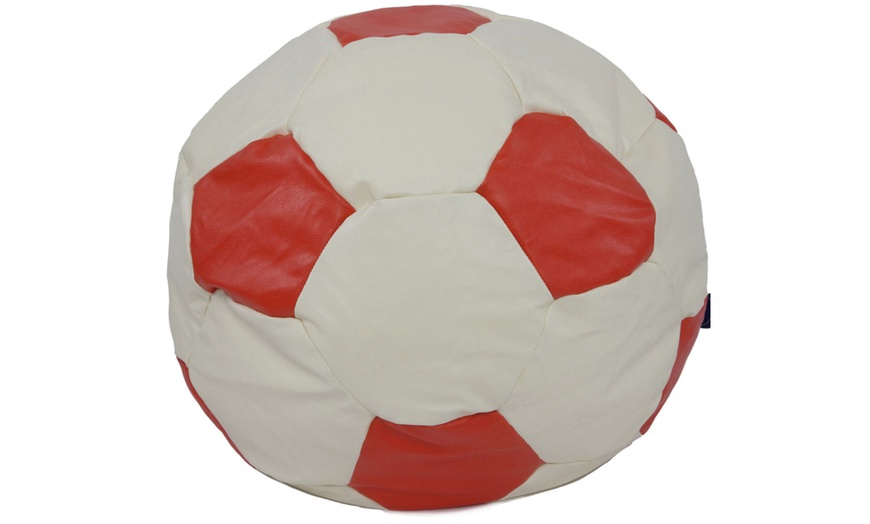 Image 2: Football Bean Bag