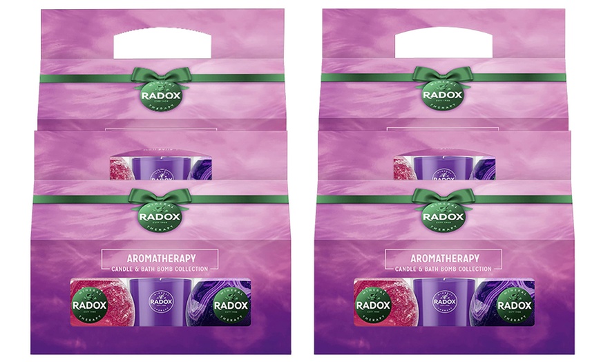 Image 7: Up to Four Three-Piece Radox Candle and Bath Bomb Gift Sets