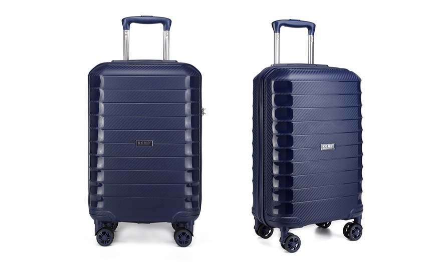 Image 5: Kono 20'' Suitcase with Charging Interface