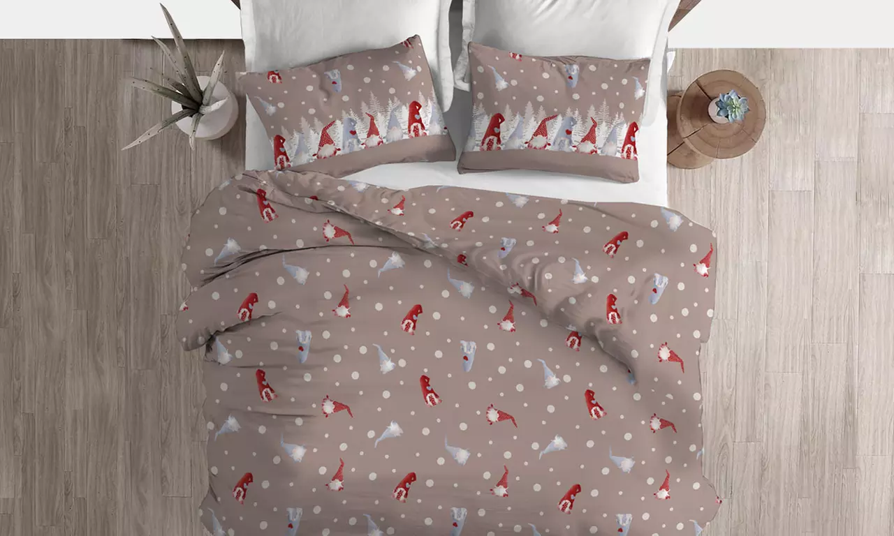 Copripiumino in fantasie invernali e tirolesi