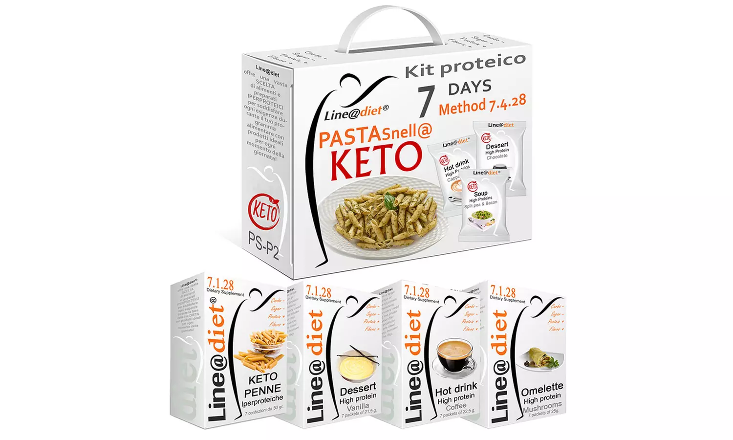 Kit de 7 días de Dieta Proteica Line@diet