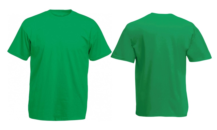 Image 6: Men's Plain T-Shirt