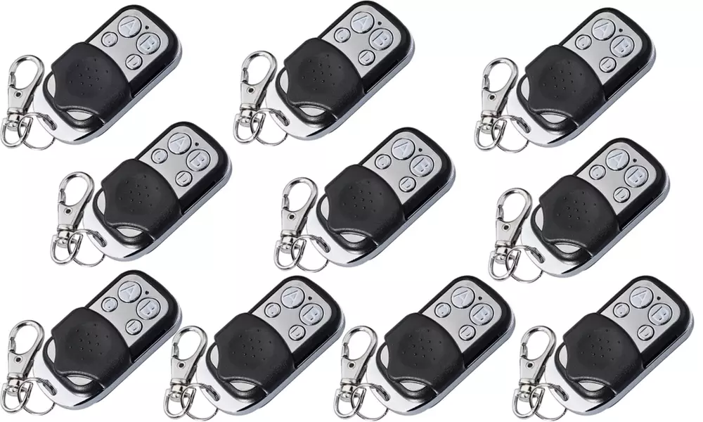 1, 3 o 10 telecomandi universali per cancelli e garage