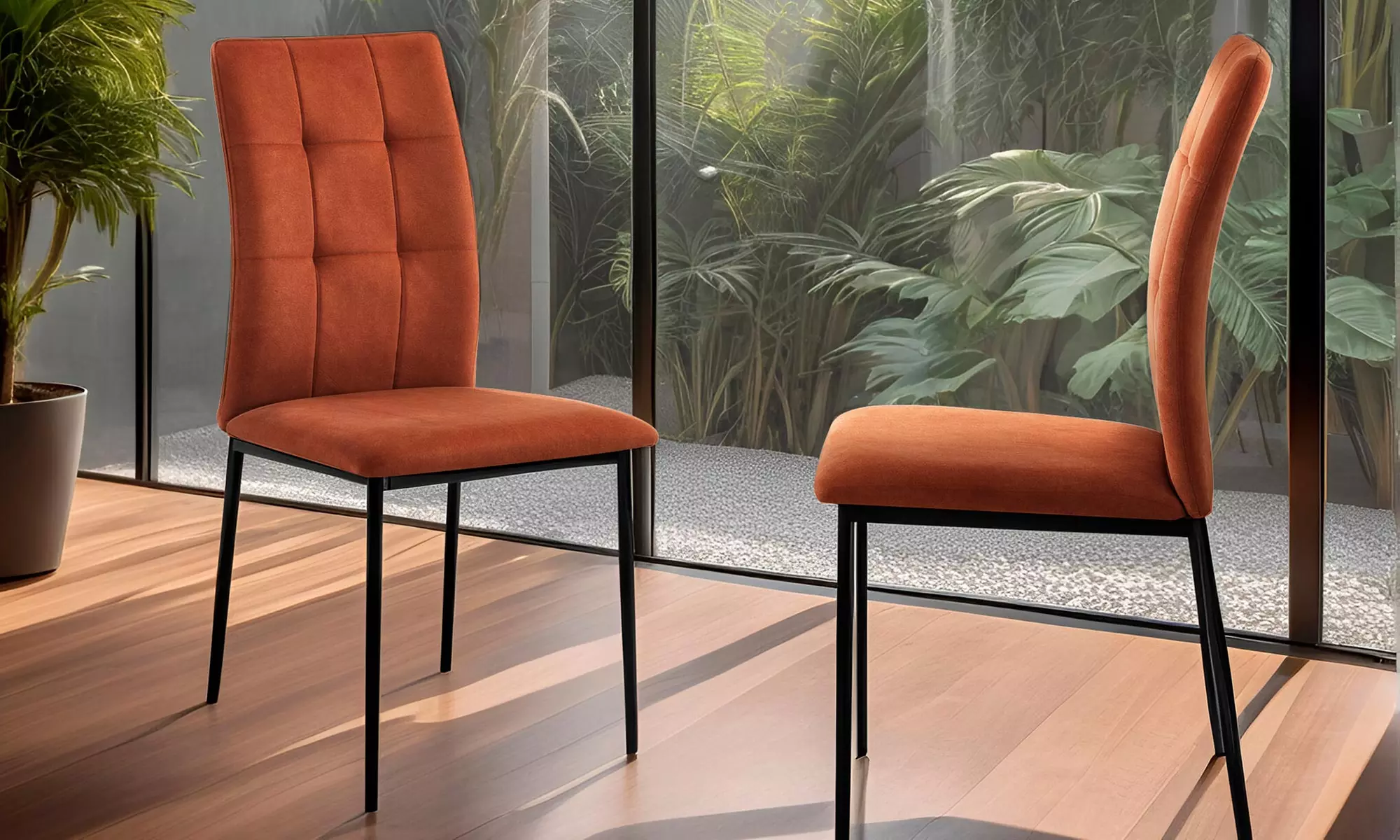 Set di 4 sedie Delhi OresteLuchetta