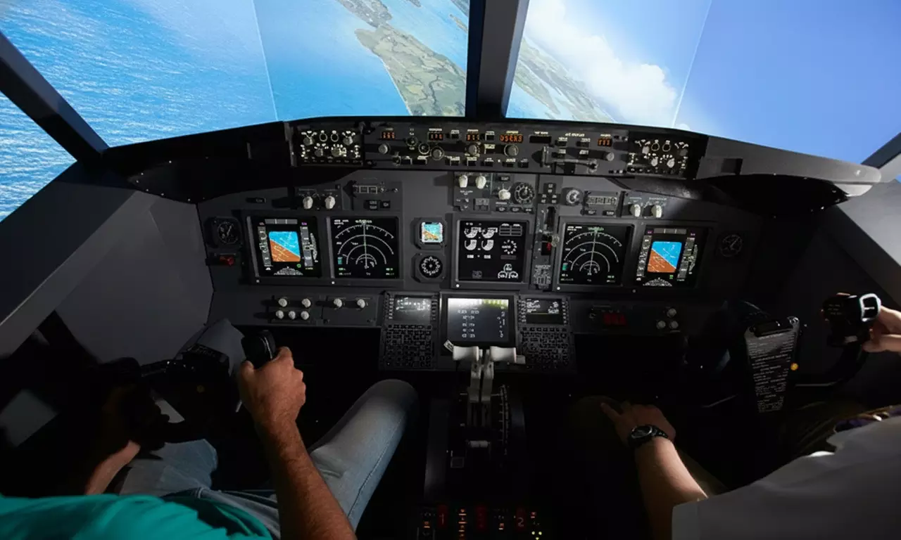 30-, 60- or 90-Minute Jet Flight Simulator Experience for One Person