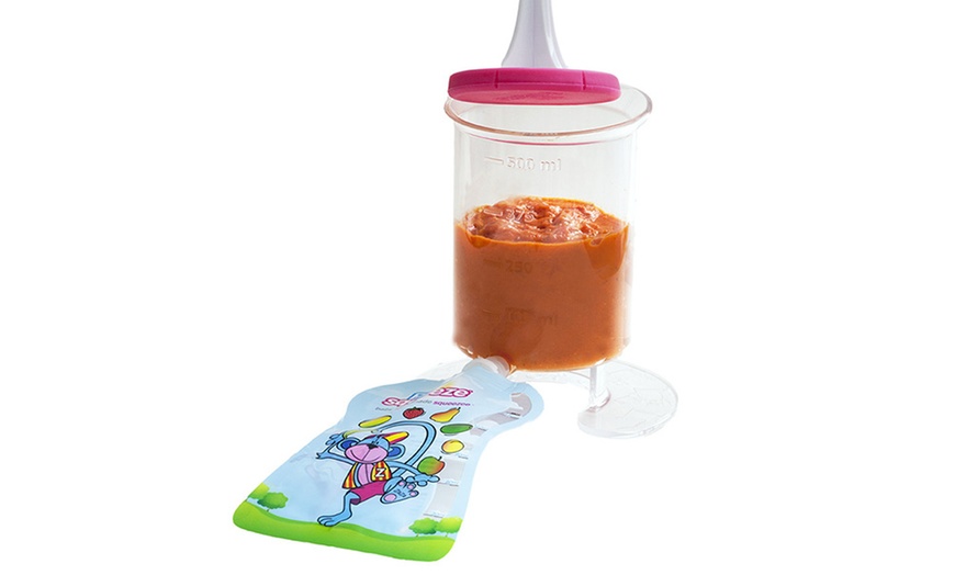 Image 2: Fill n Squeeze Baby Food Pack