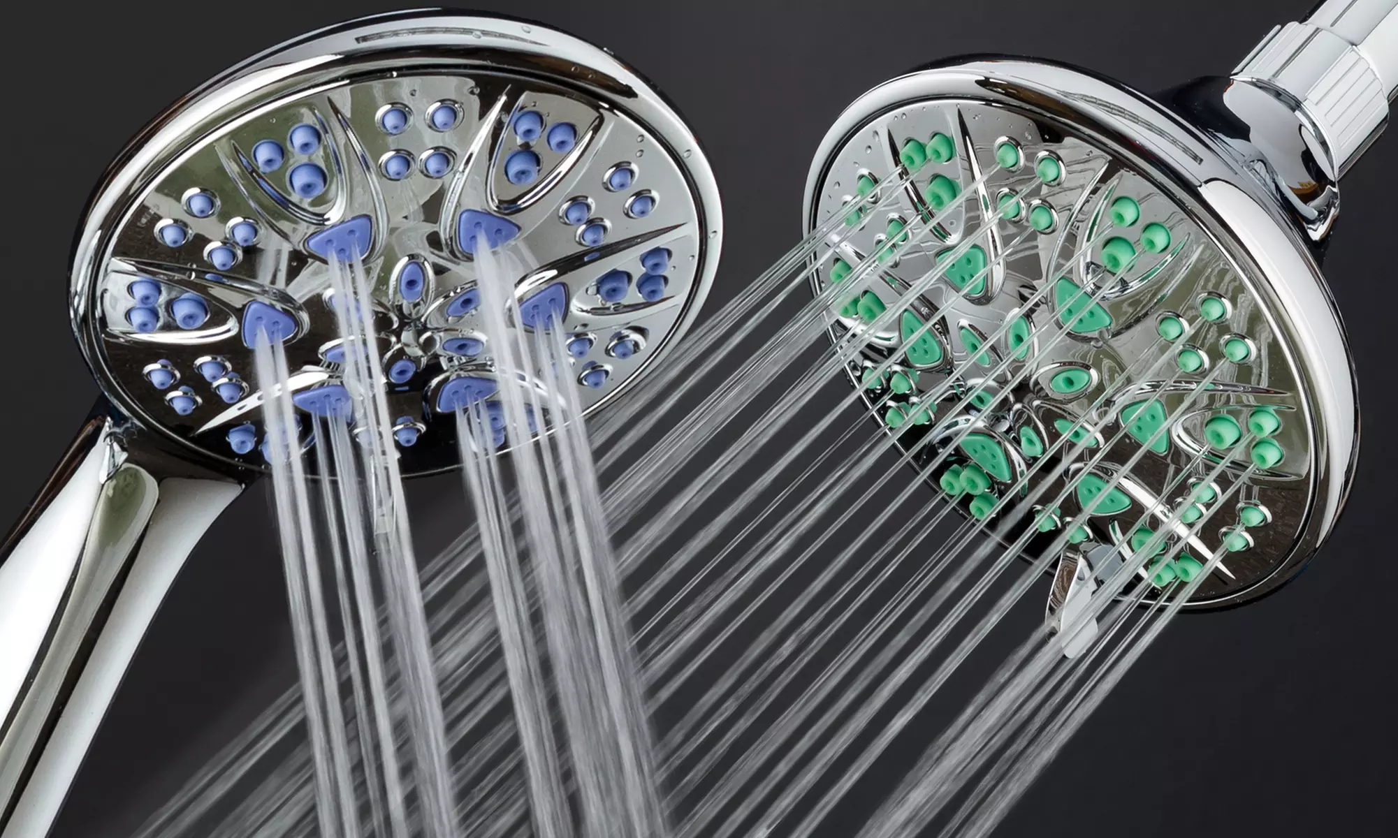 Your Choice Aquadance Microban Antimicrobial Nozzle Protection Fixed Shower Head or Hand Held - Primary Image