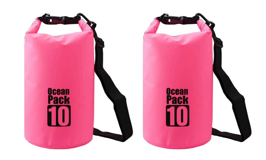 Image 26: One or Two Waterproof Floating Duffel Dry Bags