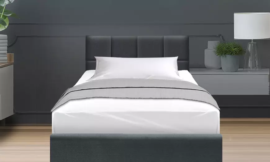 Image 4: Contemporary Plush Bed Frame