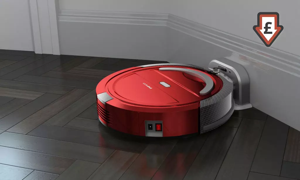 Pifco Self Rocking Robotic Vacuum Cleaner P28027 for £99.98 With Free Delivery (67% Off) - Primary Image