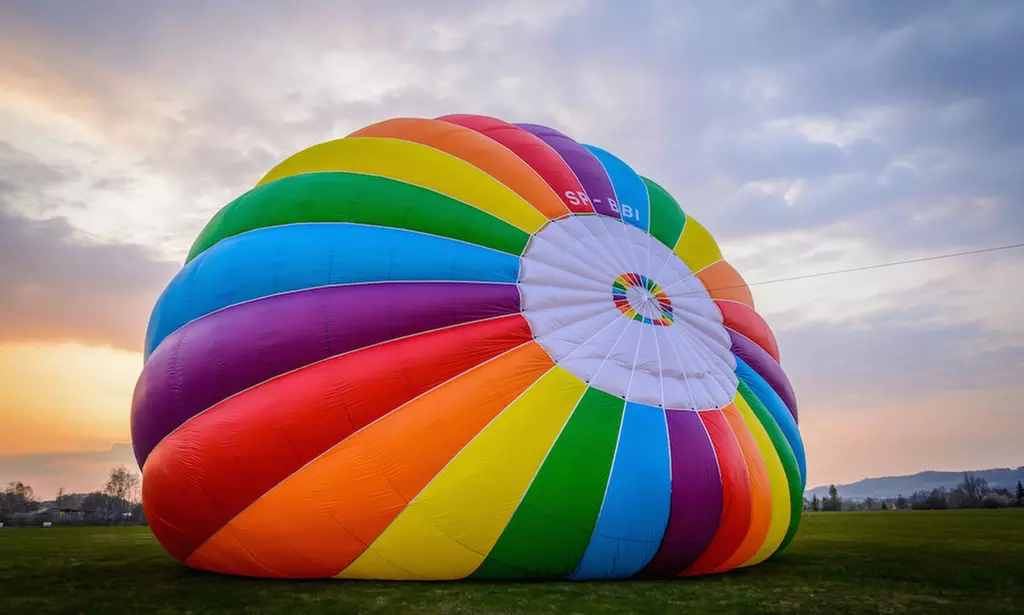 Lot balonem dla 2 osób z certyfikatem, zdjęciem, transportem i więcej
