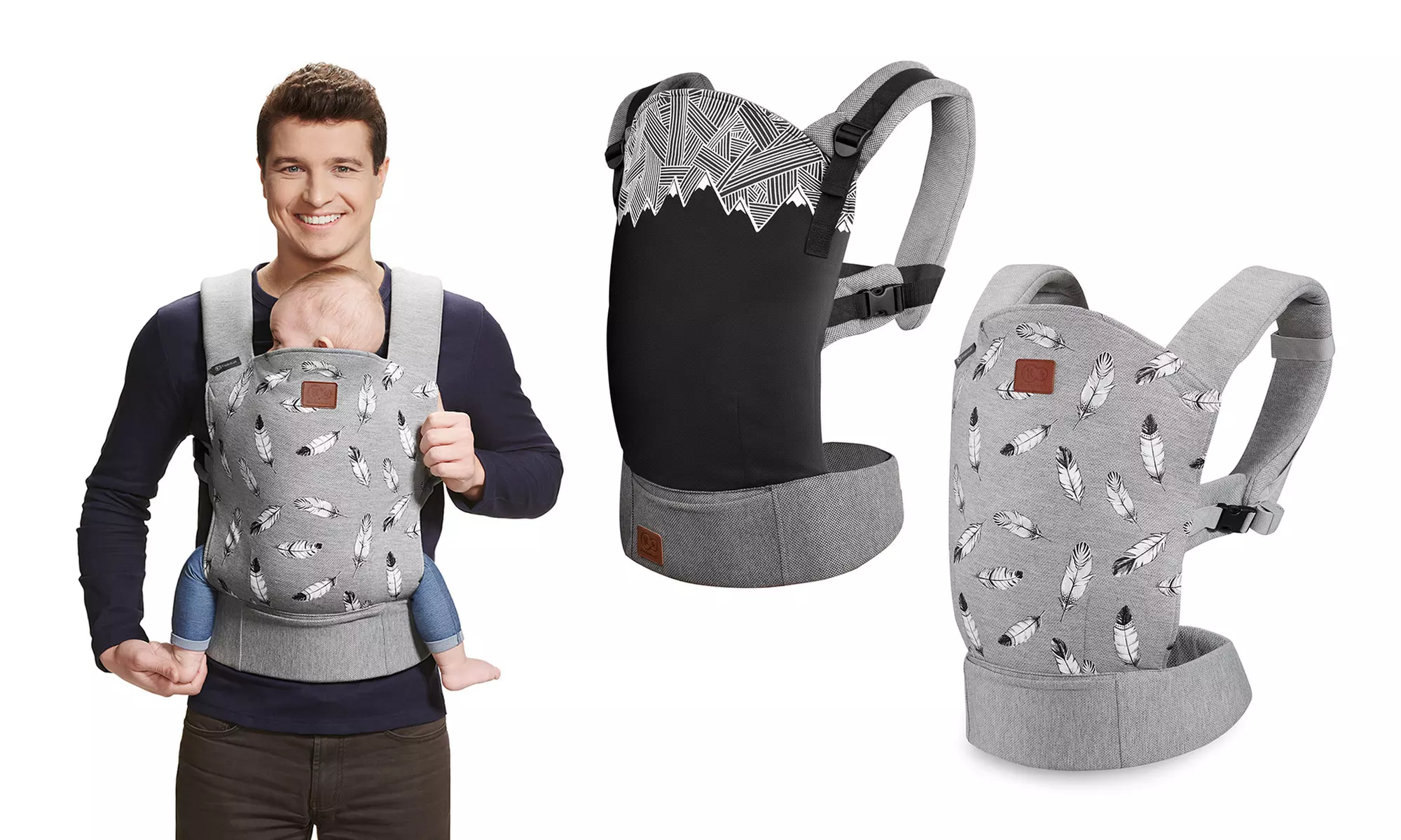 Porte-bébé Kinderkraft Milo 2 positions, coloris au choix - Primary Image