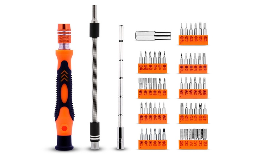 Image 3: 1x oder 2x 58-in-1-Set magnetische Präzisions-Schraubenzieher