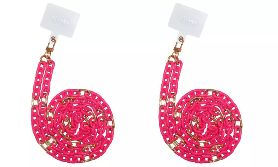 Modische und funktionale Handykette; Hält die Hände frei