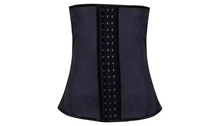 Image 9: Celebrity Latex afslank corset 