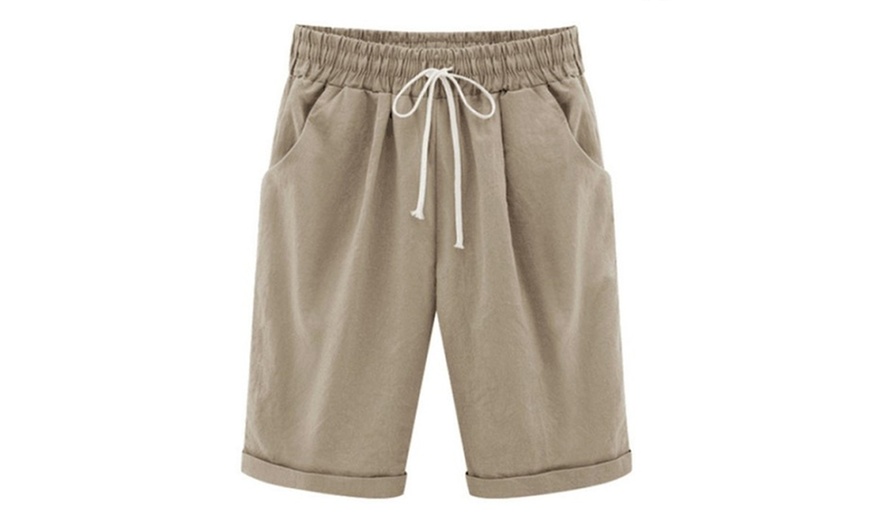 Image 8: Linen Short Pants