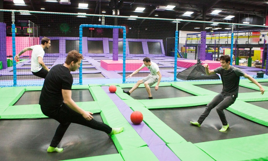 Image 7: Trampoline Park Access