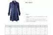 Doublju Women's Handkerchief Hem Plaid Shirt Dress. Plus Sizes Available. - Second Medium