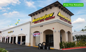 Oil Change & Tire Rotation at Mountain View (Up to 28% Off)