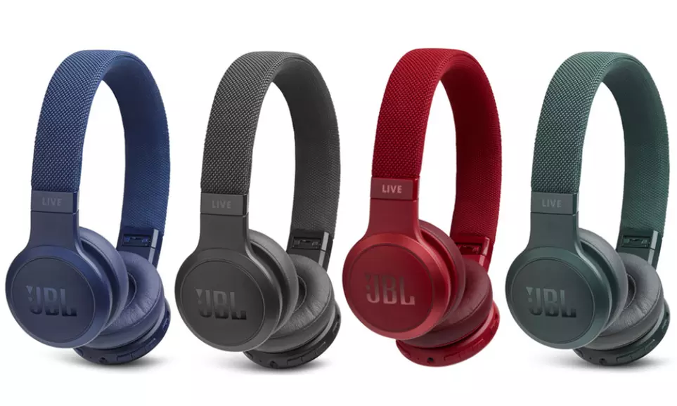 JBL Live 400BT, 500BT On-Ear & Over-Ear Wireless Bluetooth Headphones with Mic - Primary Image