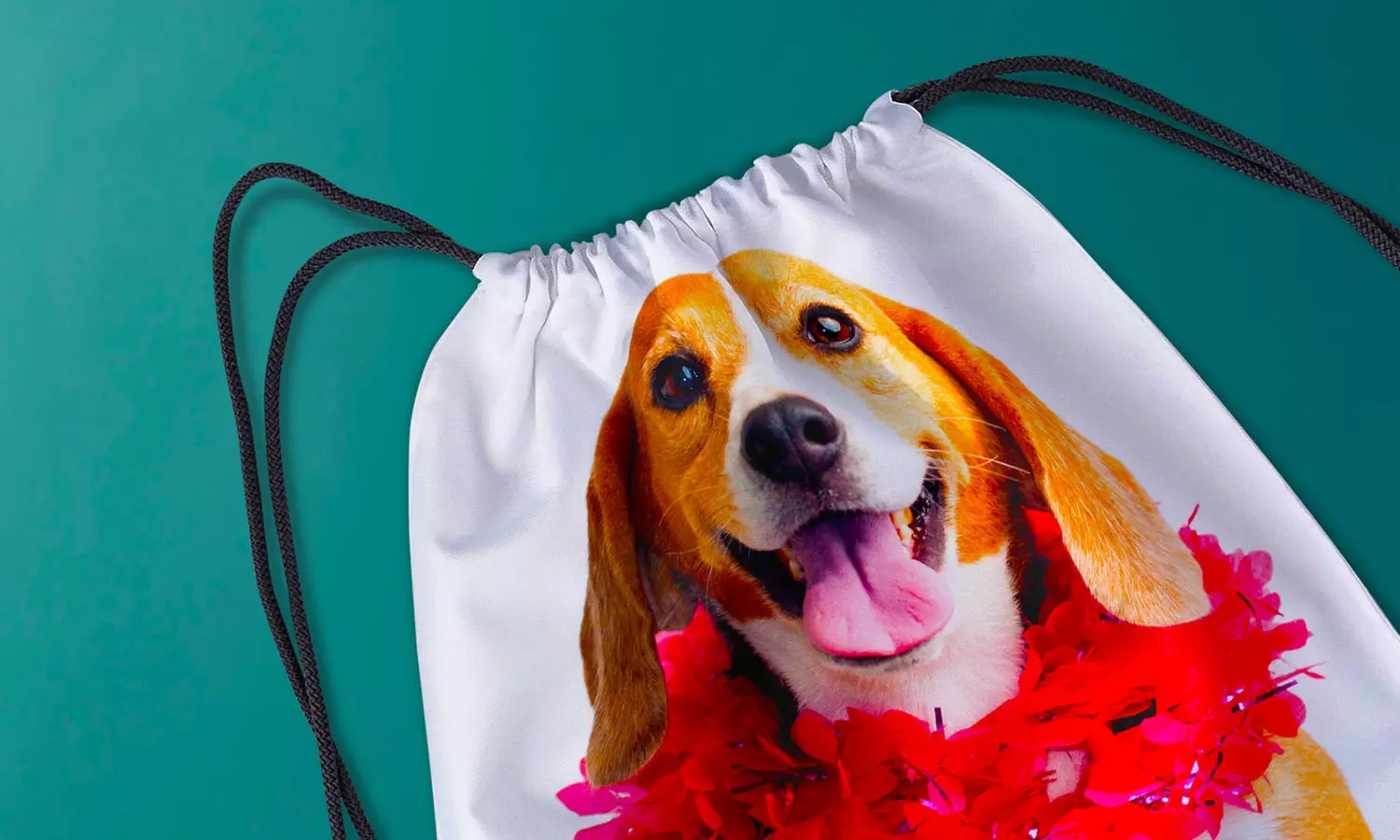 Foto-Kordelzug-Tasche