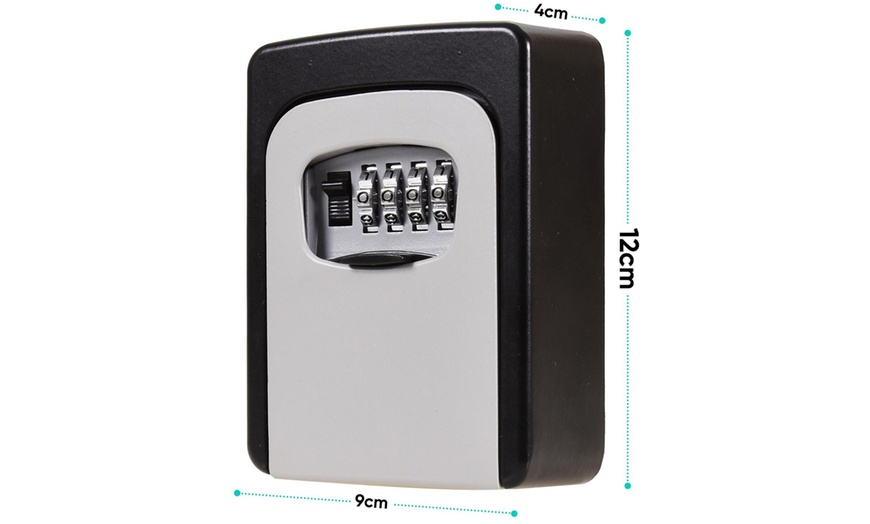 Image 5: Heavy-Duty Wall-Mounted Key Safe