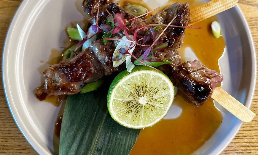 Image 1: Asian Fusion Tapas & Drinks for 2 or 4 at VUDU Worthing