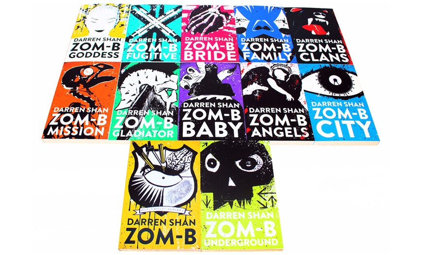 Image 2: 12 Darren Shan Zom-B Books