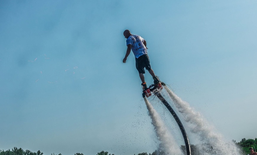 Image 6: Flyboarding or Hoverboarding