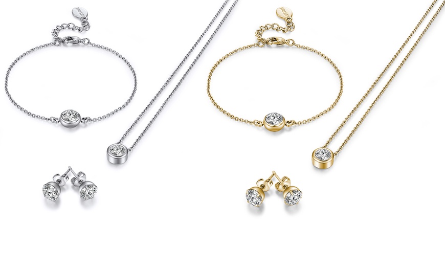 Image 9: Set with Crystals from Swarovski®