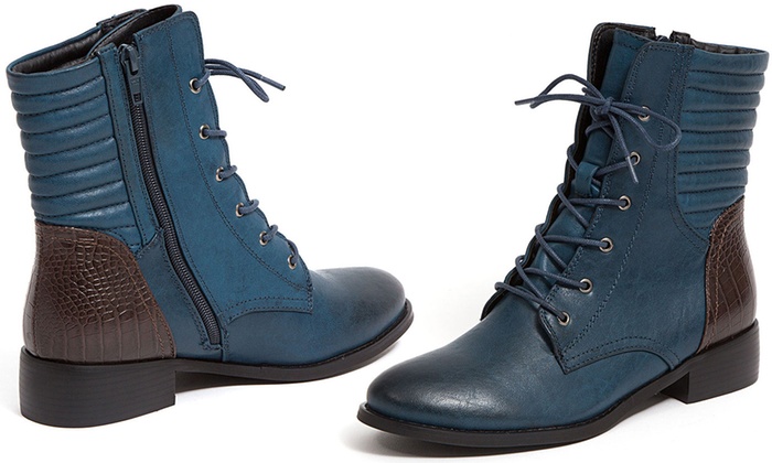 blue chukka boot